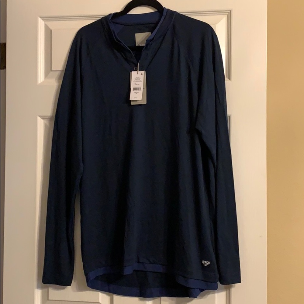 Bench. Long Sleeve Henley